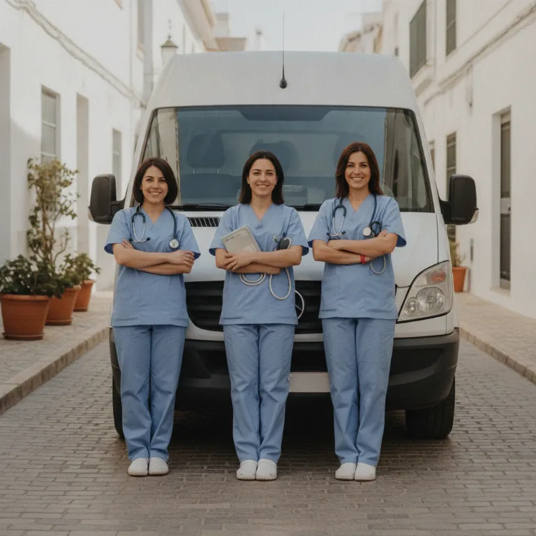 Matrona equipo en Jerez de la Frontera
